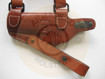 Picture of TAN LEATHER HORIZONTAL SHOULDER HOLSTER FOR 1911