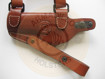 Picture of TAN LEATHER HORIZONTAL SHOULDER HOLSTER FOR SMITH&WESSON MPShield